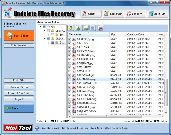 Deleted file recovery2