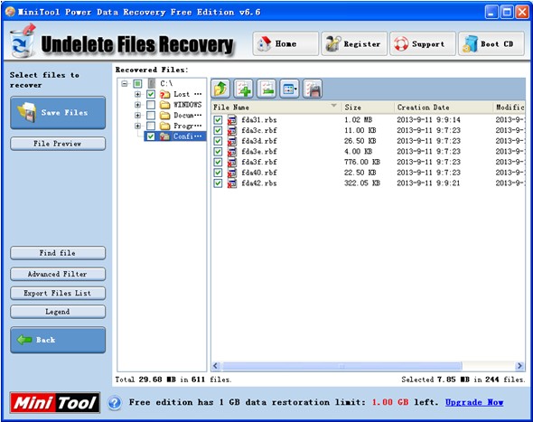 PC file recovery3