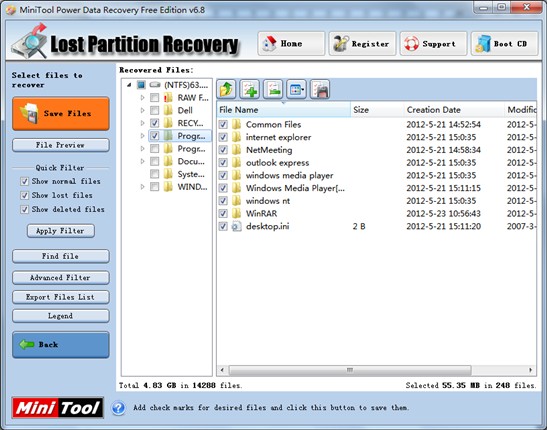 recover lost partition ubuntu