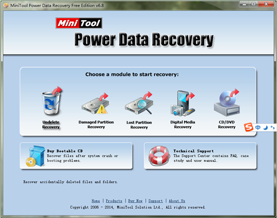 Main-interface-of-MiniTool-Power-Data-Recovery