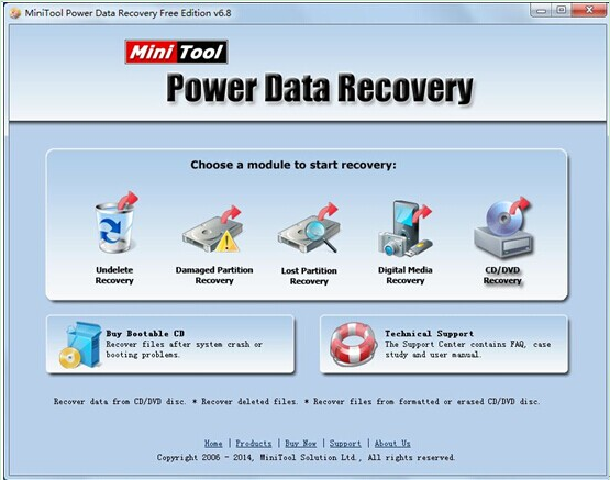 Main-interface-of-MiniTool-Power-Data-Recovery