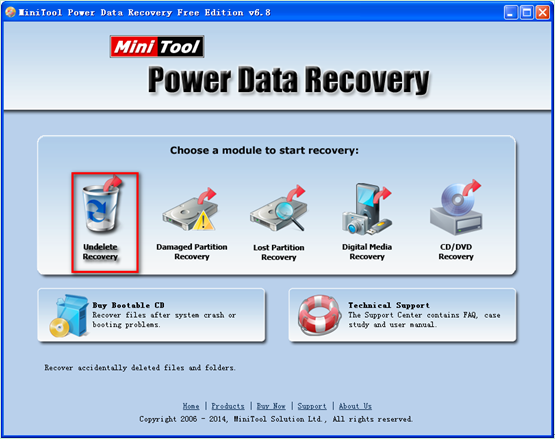 Main-interface-of-MiniTool-Power-Data-Recovery