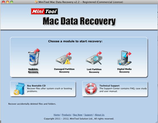 choose - undelete - recovery - to - recover - accidentally - delted - files - on - Mac