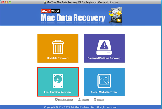 Recover - data - from - lost - hard - drive - on - Mac - by - choosing - lost - partition - recovery