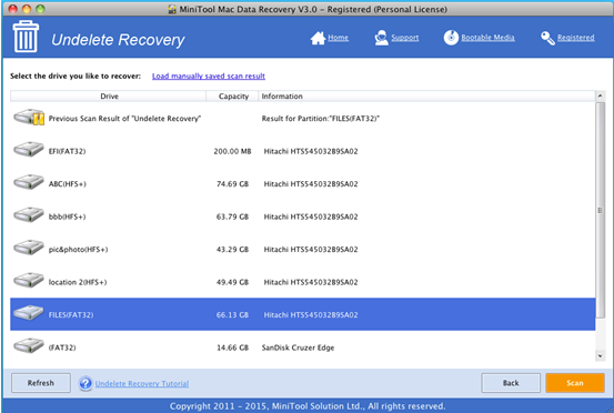 choose - target - partition - and - click - scan